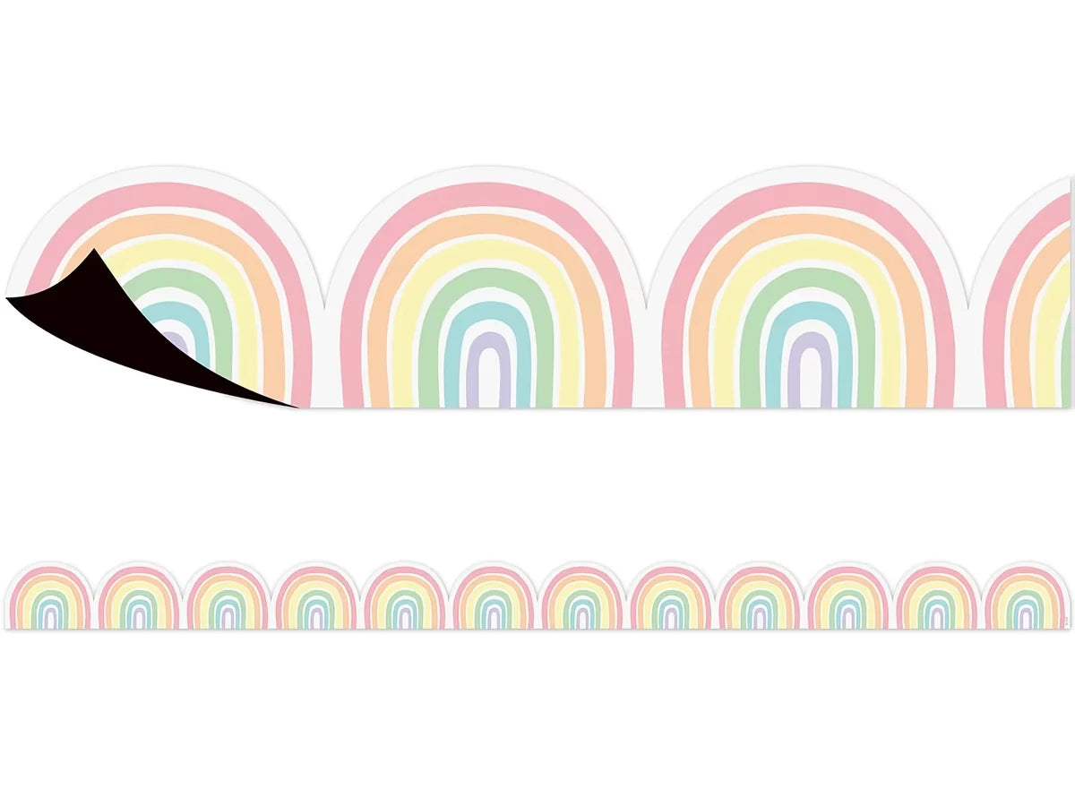 Pastel Pop Rainbow Magnetic Border - US 2317