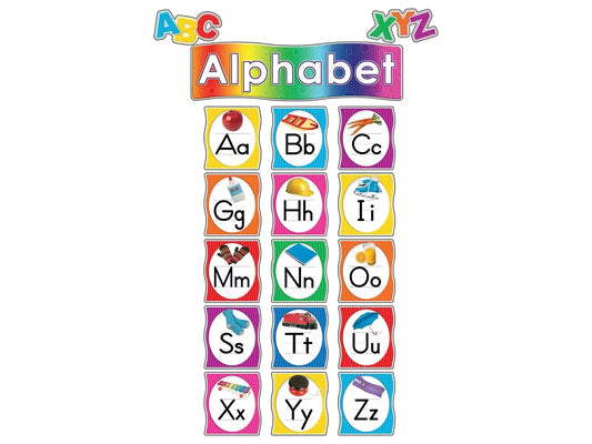 Alphabet Bulletin Board Set - US 7478