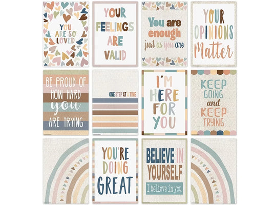 Everyone Is Welcome Motivational Small Poster Pack - US 1349