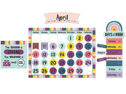 Oh Happy Day! Calendar Bulletin Board Set - US 4763