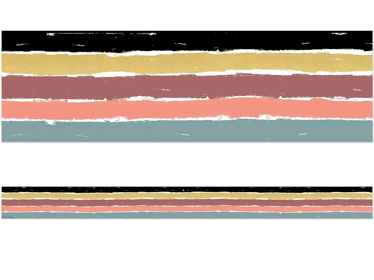 Wonderfully Wild Striped Border - US 7622