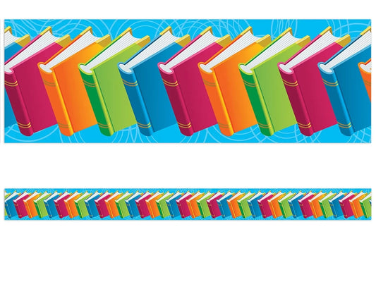 Colorful Book Border - US 4500