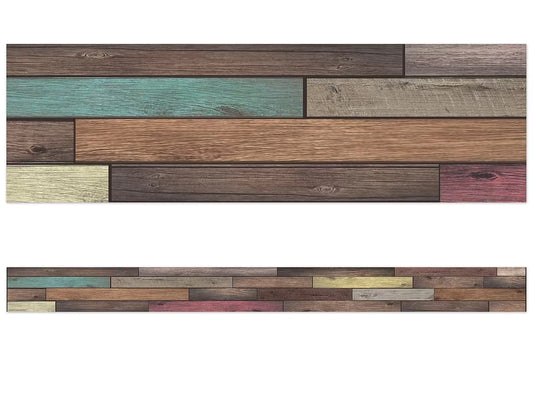 Home Sweet Classroom Reclaimed Wood Border - US 7499