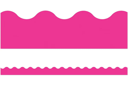 Vivid Pink Scalloped Border - US 1070