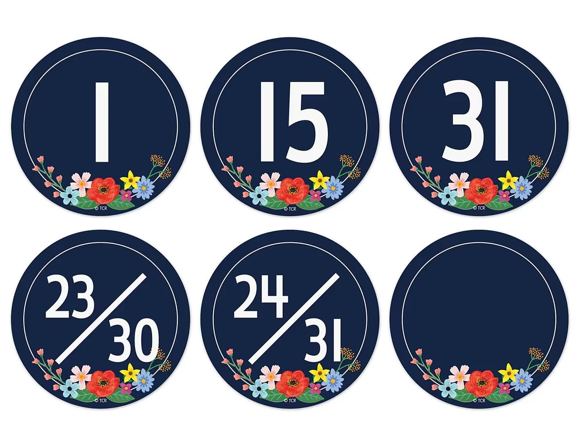 Wildflowers Calendar Mini Accents - US 9626