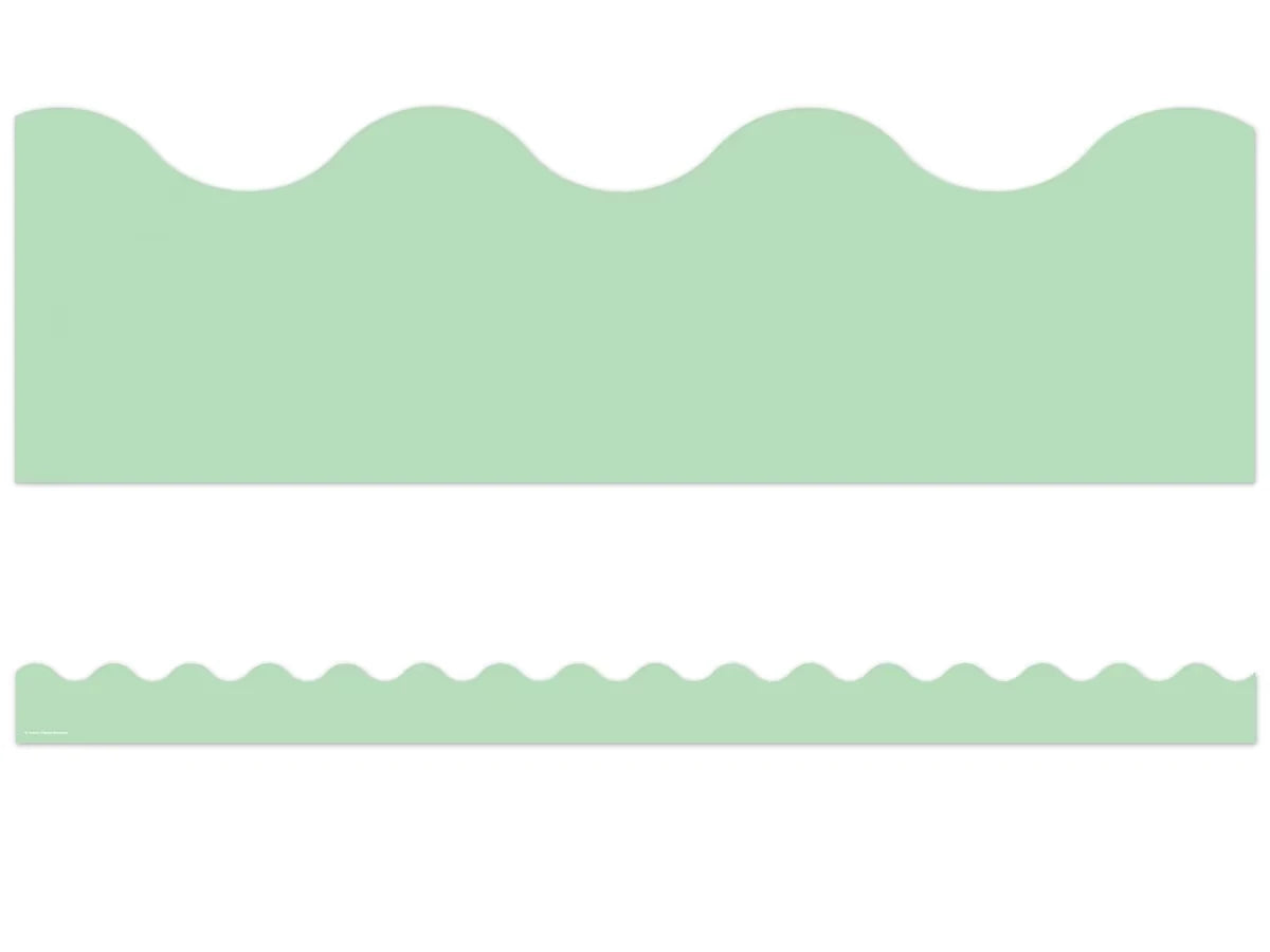 Home Sweet Classroom Mint Green Scalloped Border - US 1848