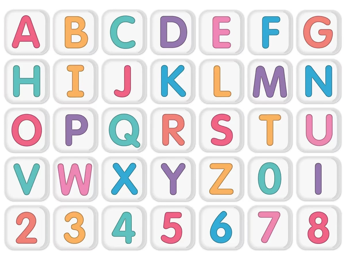 Crafty and Cool 3 1/2" Punch-Out Letters - US 4601