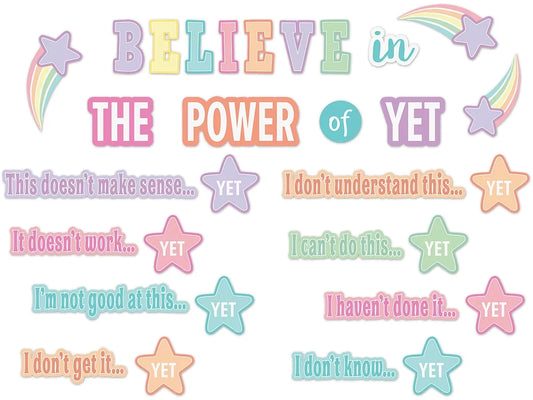 Pastel Pop Bulletin Board Set - US 6448