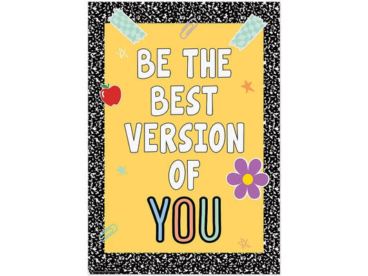 Cool for School Be the Best Version of You Poster - US 6646