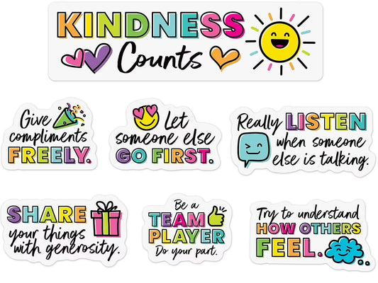 Kind Vibes Kindness Counts Bulletin Board Set - US 7241
