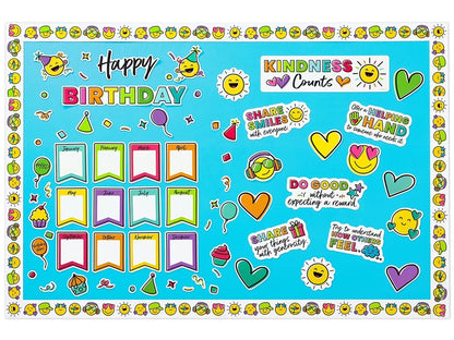 Kind Vibes Smiley Face Accents - US 4978
