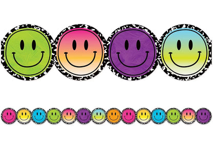 Brights 4Ever Smiley Face Border - US 6791