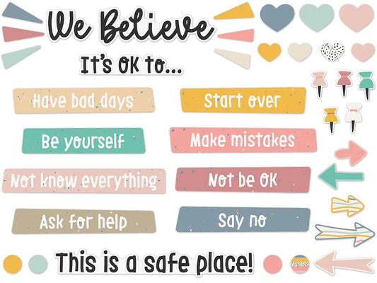 We Belong Motivational Bulletin Board Set - US 4325