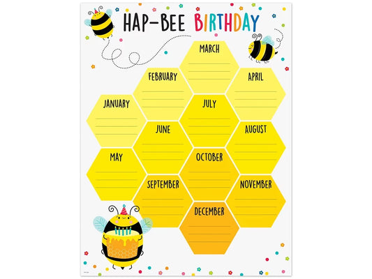 Busy Bees Hap-Bee Birthday Poster - US 7843