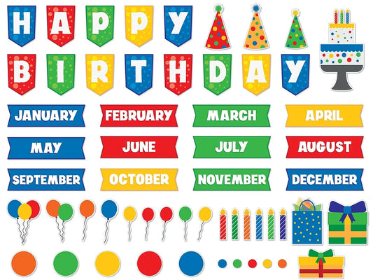 Birthday Fun Bulletin Board Set - US 8780