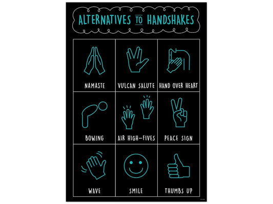 Alternatives to Handshakes Poster - US 1079