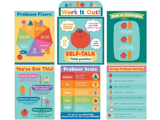 Social Problem-Solving Bulletin Board Set - US 9707