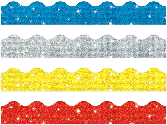 Sparkle Scalloped Borders - Variety Pack - US 8408