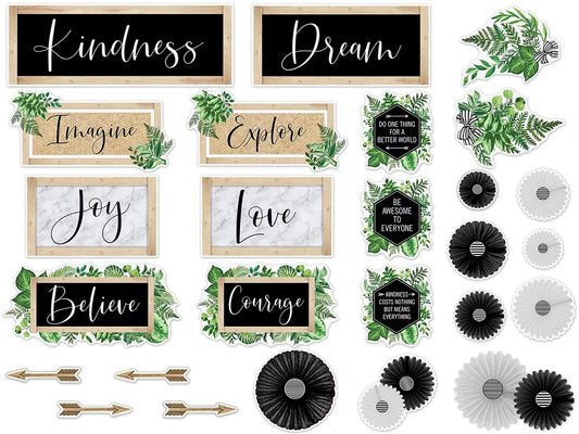 Simply Boho Motivational Bulletin Board Set - US 9700