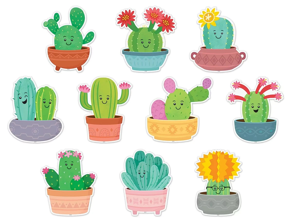 Happy Cactus Crew Accents - US 8363