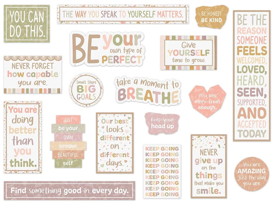 Terrazzo Tones Motivational Bulletin Board Set - US 3248