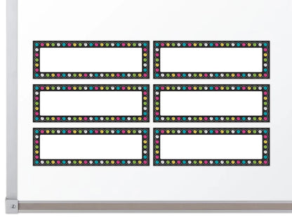 Chalkboard Brights Magnetic Write & Wipe Accents - US 9765