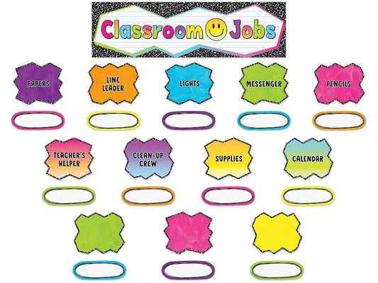Brights 4Ever Classroom Jobs Bulletin Board Set - US 9780