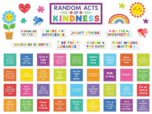 Colorful Kindness Bulletin Board Set - US 7827