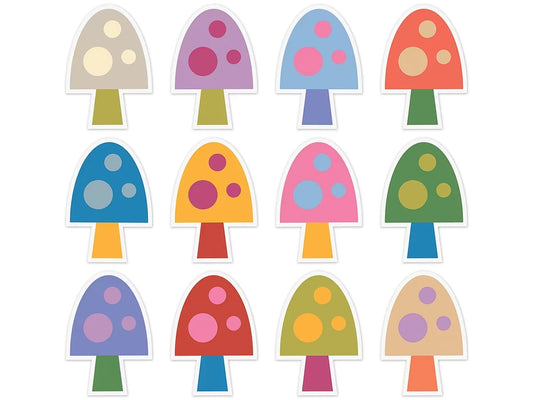 Fairy Tale Forest Mushroom Accents - US 6141
