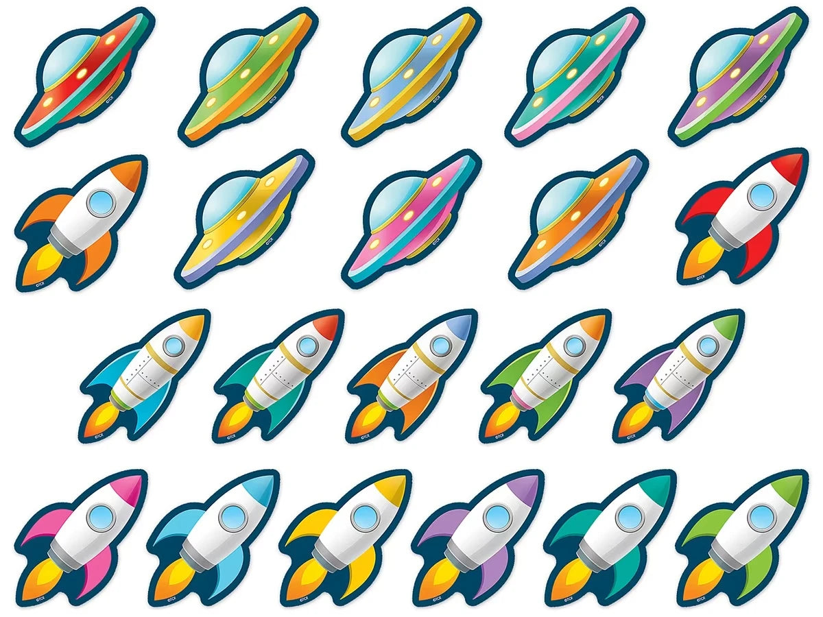 Outer Space Crew Mini Accents - US 3193
