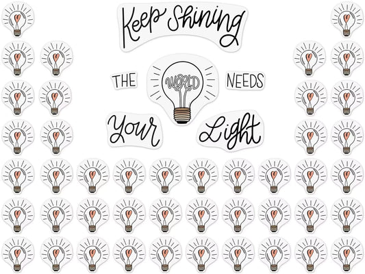 The World Needs Your Light Bulletin Board Set - US 7642