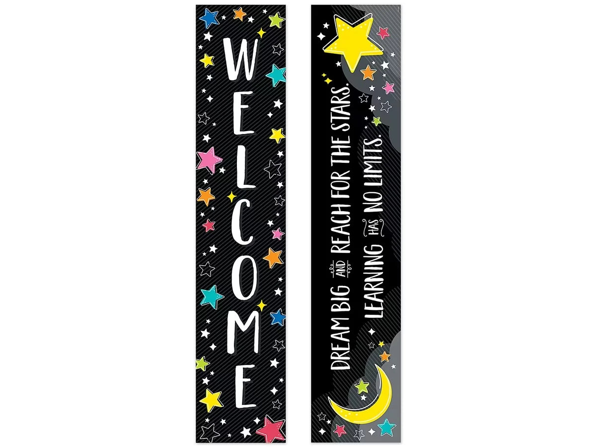 Star Bright Double-Sided Welcome Banner - US 2957