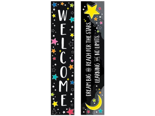 Star Bright Double-Sided Welcome Banner - US 2957