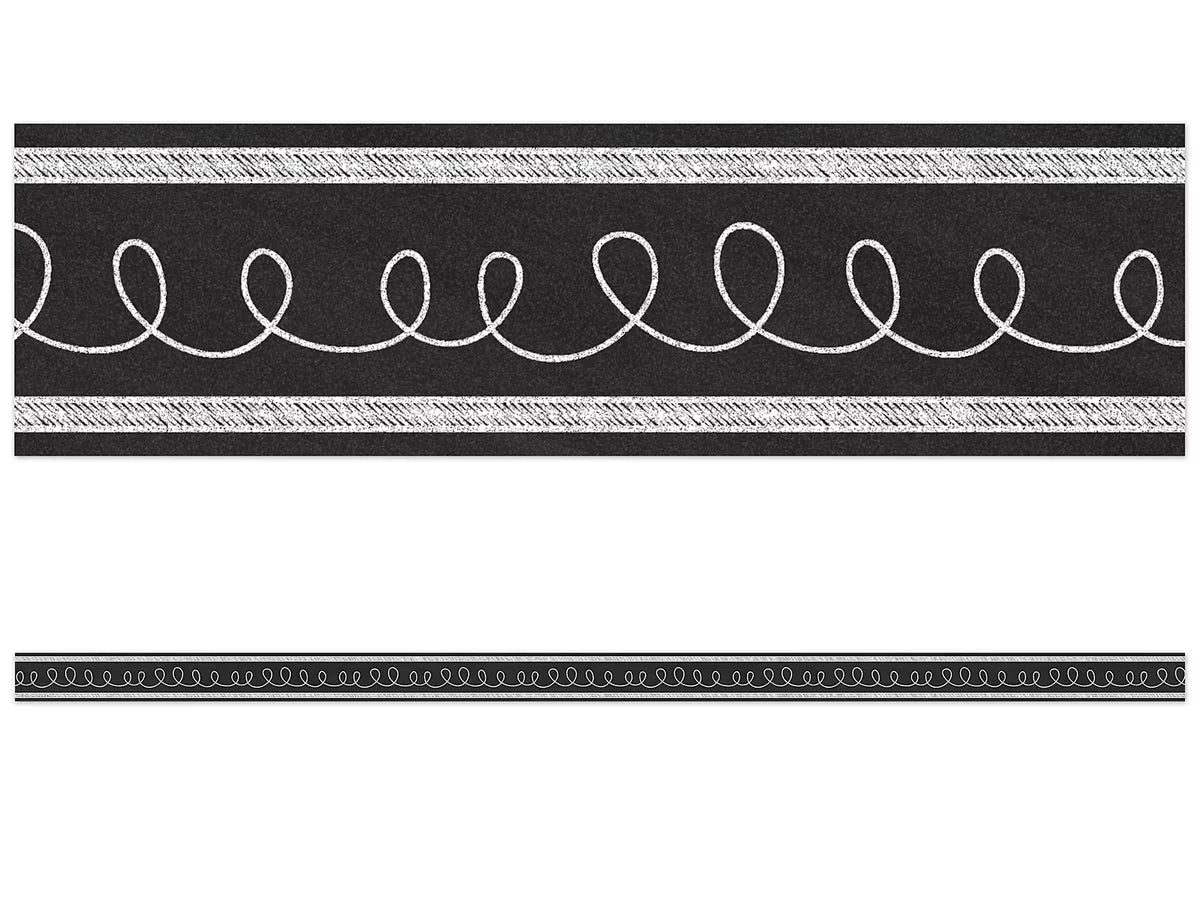 Chalkboard Brights Double-Sided Border - US 8822
