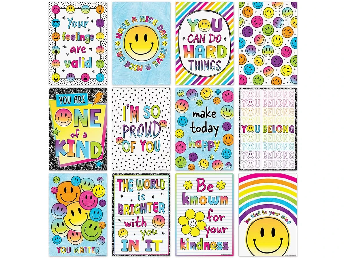 Brights 4Ever Motivational Small Poster Pack - US 7588