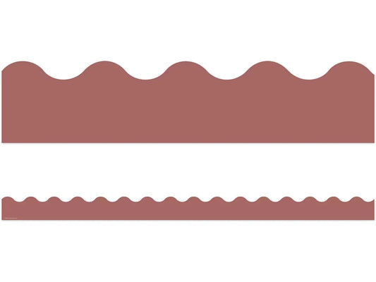 Wonderfully Wild Rose Scalloped Border - US 8991