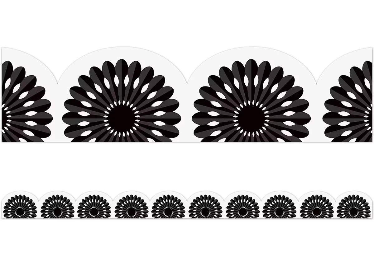 Black-And-White Fiesta Scalloped Border - US 2022