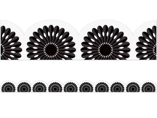 Black-And-White Fiesta Scalloped Border - US 2022