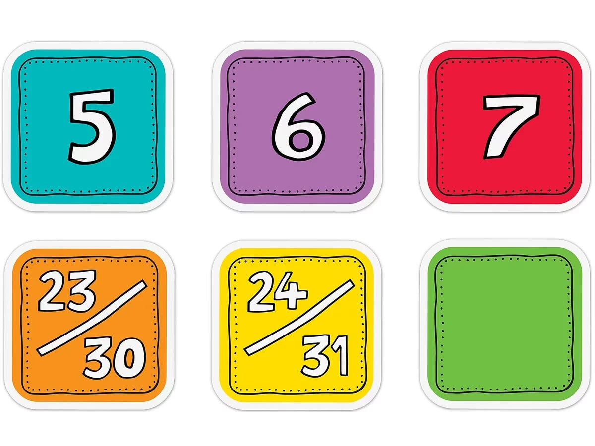 Colorful Calendar Mini Accents - US 3390