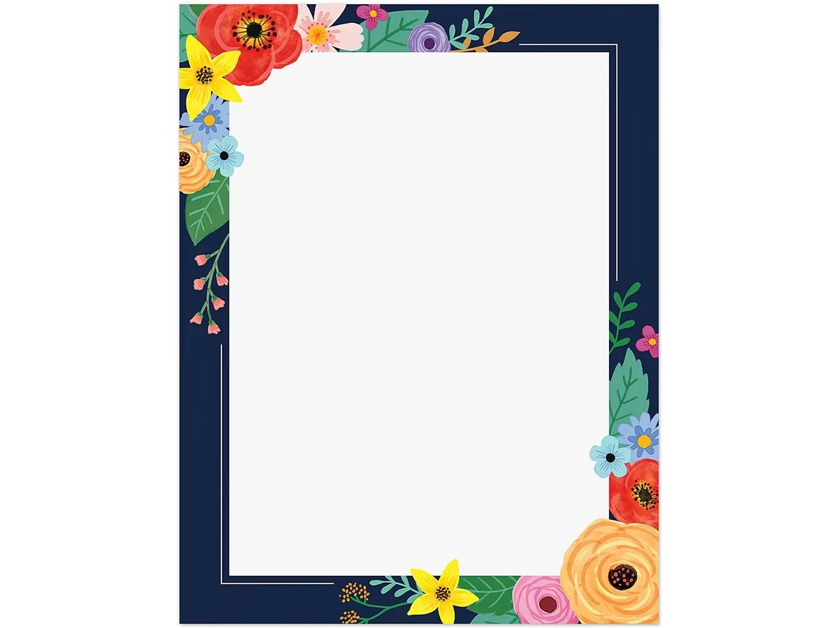 Wildflowers Blank Poster - US 8526