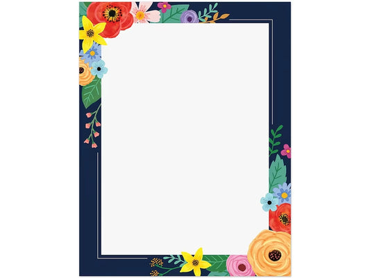 Wildflowers Blank Poster - US 8526