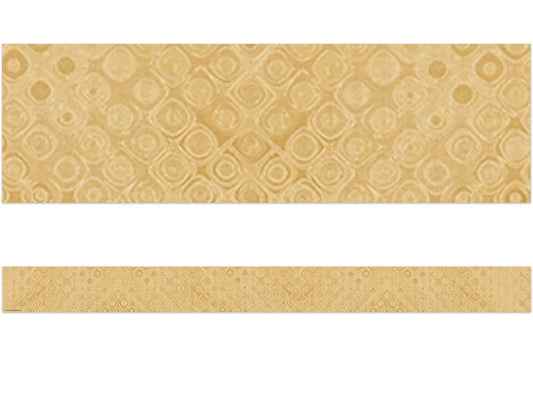 Wonderfully Wild Gold Textile Border - US 2007