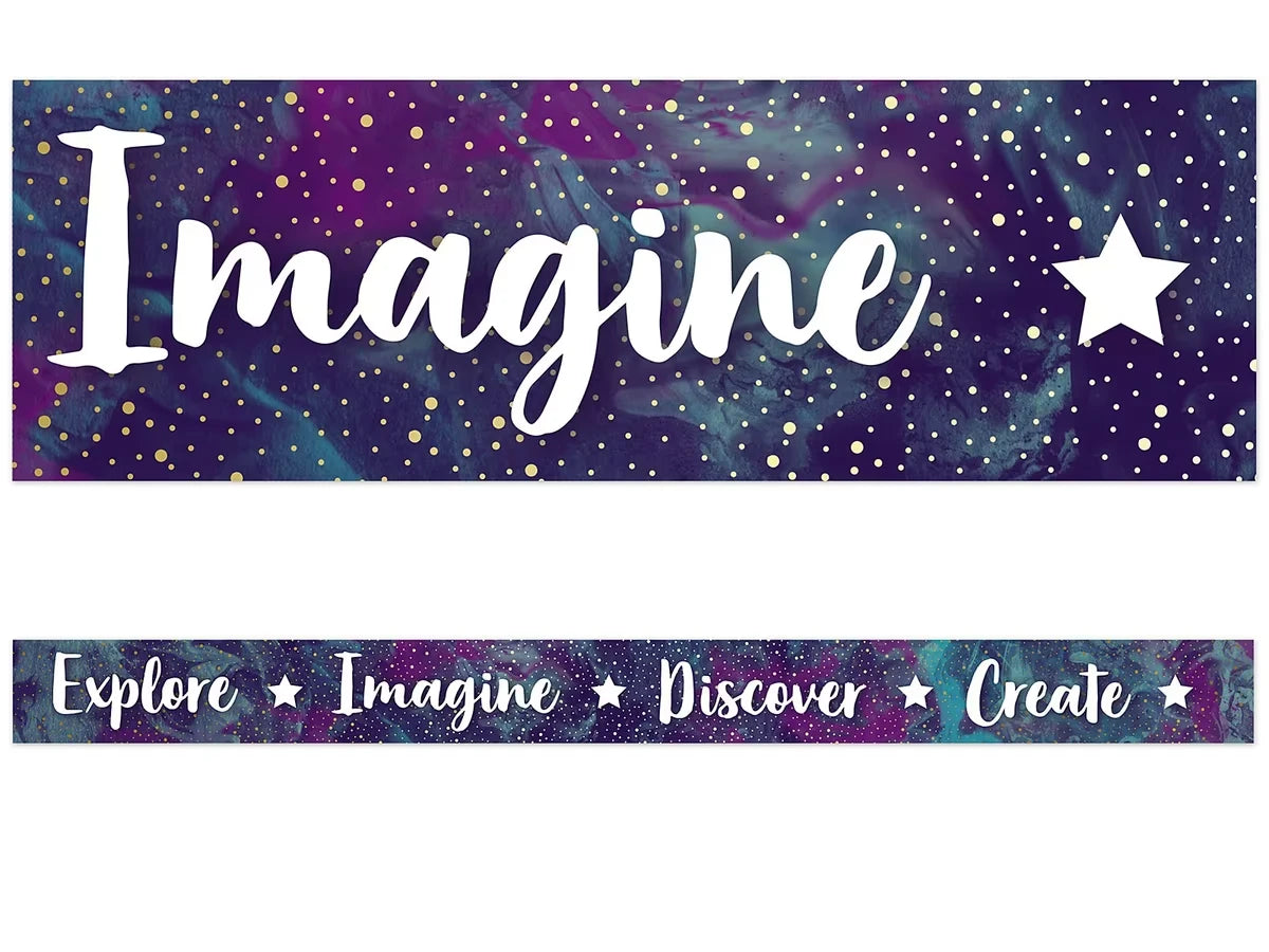 Galaxy Motivational Border - US 8487