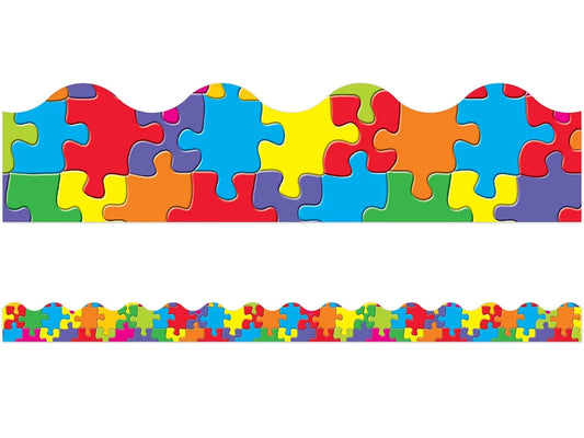 Jigsaw Puzzle Scalloped Border - US 1377