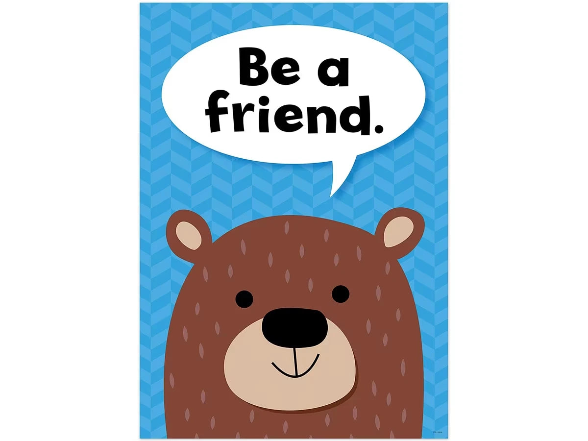 Woodland Friends Be a Friend Poster - US 9076