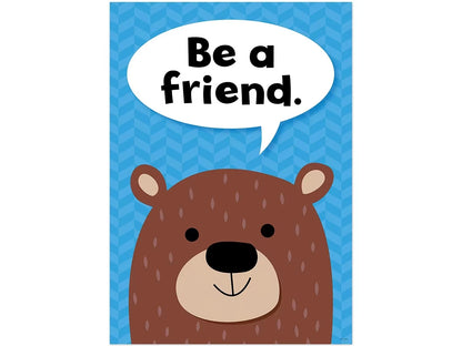Woodland Friends Be a Friend Poster - US 9076