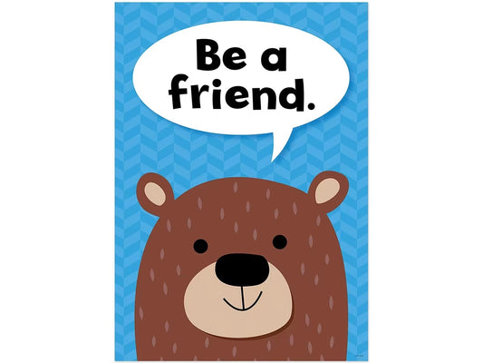 Woodland Friends Be a Friend Poster - US 9076