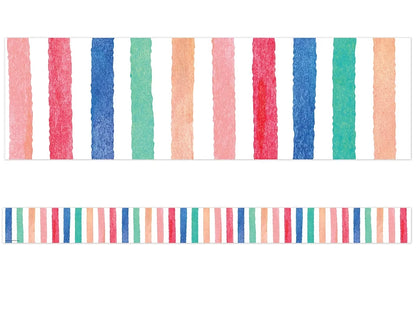 Watercolor Striped Border - US 1799