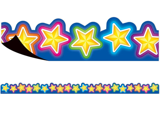 Neon Star Magnetic Border - US 3074