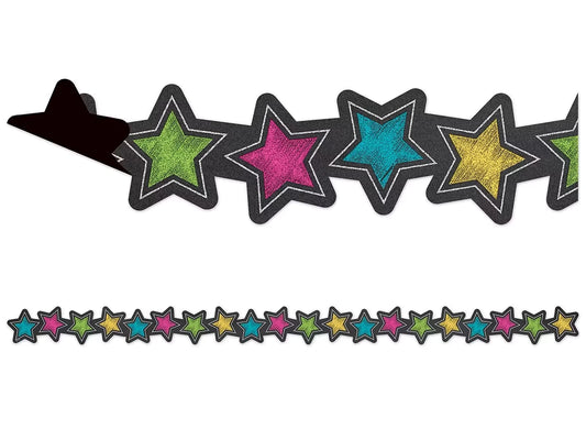 Chalkboard Brights Star Magnetic Border - US 4703